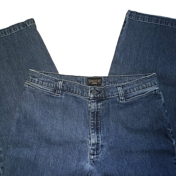 VF Jeanswear Womens Blue Jean Capris - Picture 2 of 4